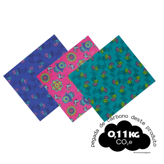 Kit Pano de Cera P (18x20cm) 3 Unidades