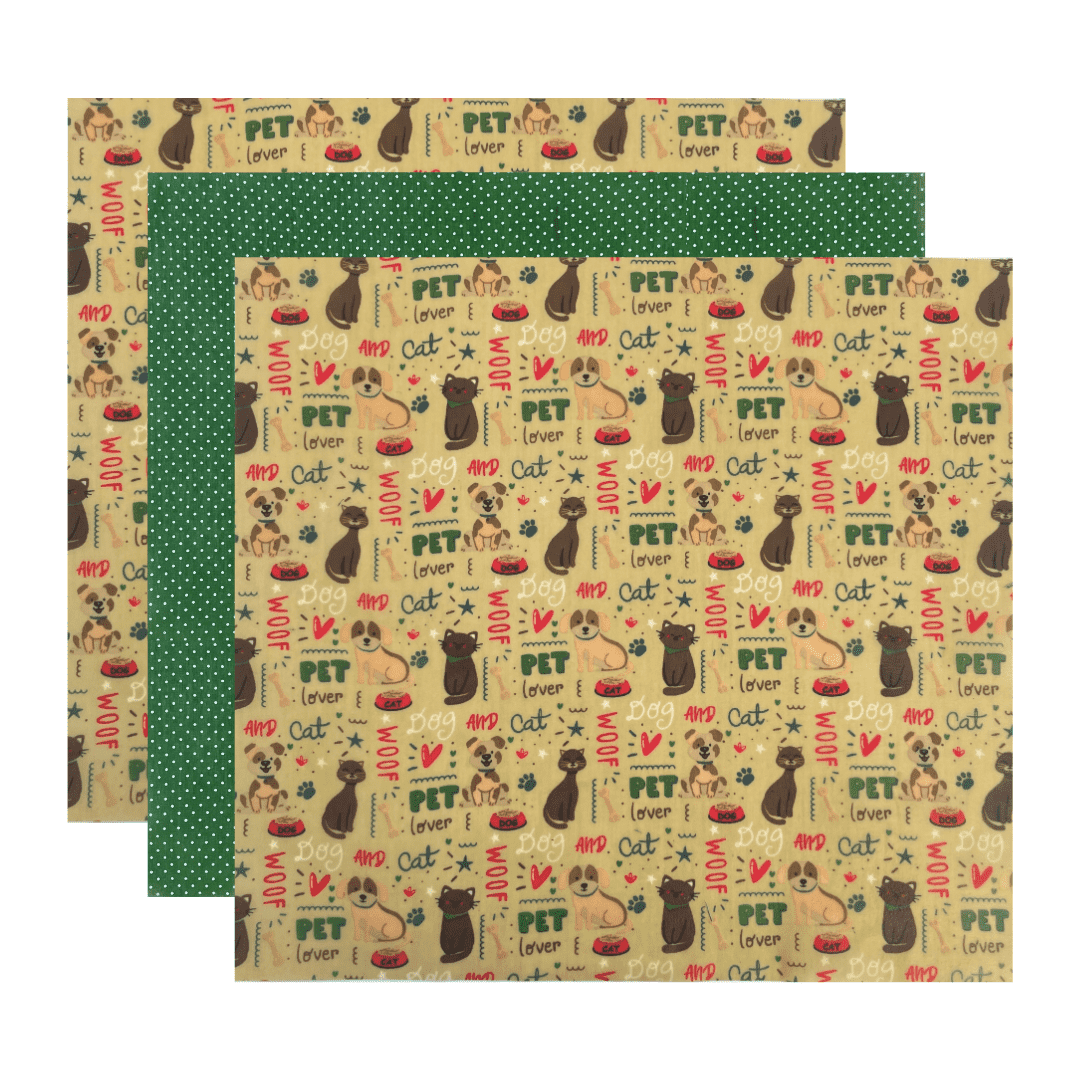 Kit Pano de Cera G (35x38cm) 3 Unidades