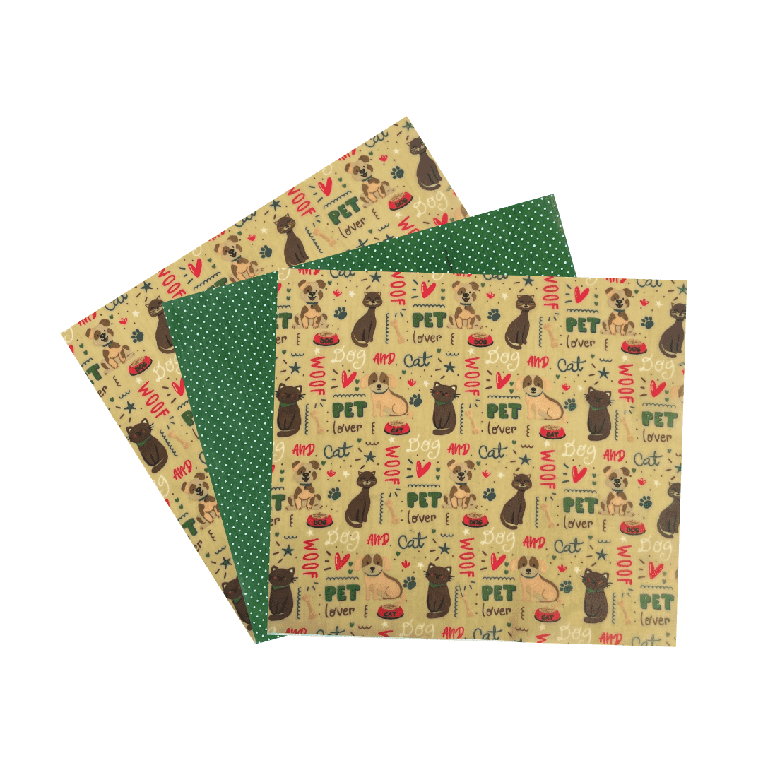 Kit Pano de Cera M (25x28cm) 3 Unidades