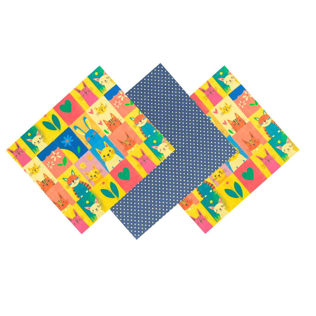 Kit Pano de Cera P (18x20cm) 3 Unidades